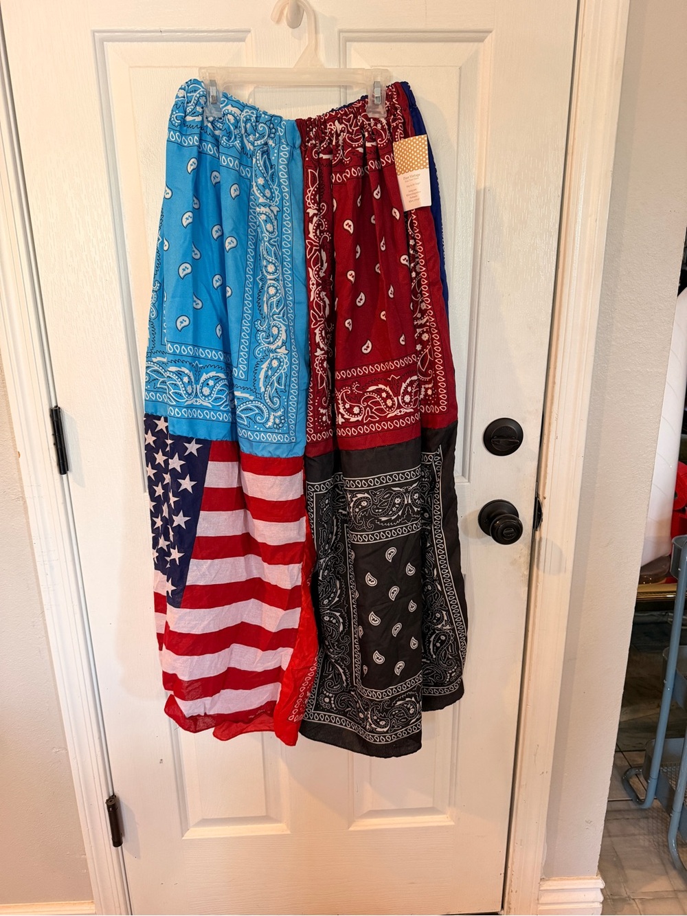 Handmade Upcycled Bandana Pants